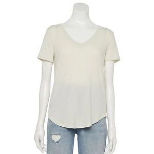 SO Favorite V-Neck White XS